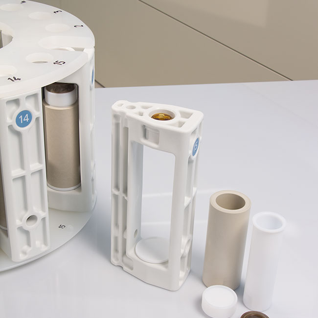 Microwave digestion high pressure rotor