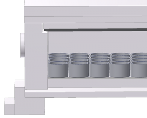 Microwave ashing system crucible placement sample-throughput