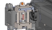 Pyrolyser DISC one shot autoinjector schematic